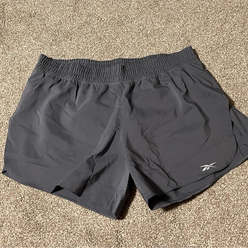 Reebok Women's 5 in. Lined Speedwick Woven Running Shorts, Black, Sz. M